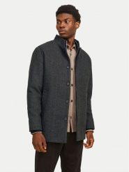 Jack&Jones Płaszcz wełniany Harrison 12258674 Szary Regular Fit. Szare płaszcze Jack&Jones, na zimę, m, bez wzorów, z syntetyku, bez kaptura. Za 749.99 zł.