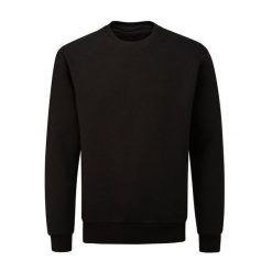 Bluza Unisex Dla Dorosłych Essential Plain. Czarne bluzy z kapturem MANTIS, m, z aplikacjami, z bawełny, z kapturem. Za 140.99 zł.