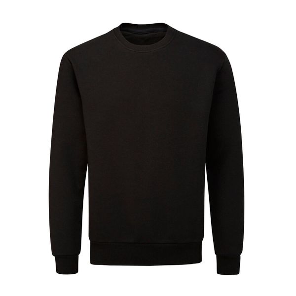 Bluza Unisex Dla Dorosłych Essential Plain. Czarne bluzy z kapturem MANTIS, m, z aplikacjami, z bawełny, z kapturem. Za 140.99 zł.