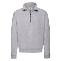 Bluza Rozpinana Unisex Dla Dorosłych Classic Heather. Szare bluzy Fruit of the Loom, m, bez wzorów, bez kaptura. Za 167.99 zł.