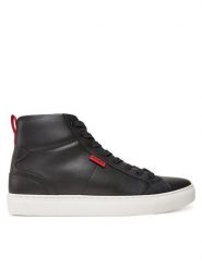 HUGO Sneakersy Morrie 50537334 Czarny. Czarne buty sportowe casual Hugo, bez wzorów, ze skóry, bez zapięcia. Za 649.99 zł.
