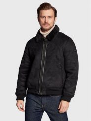 DKNY Kurtka przejściowa DX9MS846 Czarny Regular Fit. Czarne kurtki DKNY, m, bez wzorów, z syntetyku, bez kaptura. Za 1,529.00 zł.
