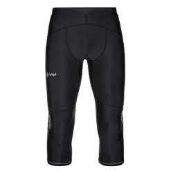Legginsy 3/4 męskie Kilpi VIGAR-M. Czarne legginsy długie sportowe Kilpi, m, bez wzorów. Za 148.36 zł.