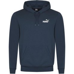 Bluza z kapturem Puma Men Ess Small Logo Hoody, Mężczyźni. Niebieskie bluzy z kapturem Puma, l, bez wzorów, z bawełny, z kapturem. W wyprzedaży za 190.00 zł.