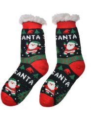 Clayre & Eef Skarpety w kolorze czerwono-czarno-białym rozmiar: onesize. Czerwone skarpety Clayre & Eef, bez wzorów, z materiału. Za 21.82 zł.