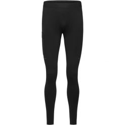 Legginsy Gore Concurve. Czarne legginsy długie sportowe Gore Wear, m, bez wzorów, do biegania. Za 360.50 zł.