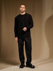 Perfect Cashmere Kaszmirowy sweter "Temba" w kolorze czarnym rozmiar: XXL. Czarne swetry nierozpinane Perfect Cashmere, xxl, bez wzorów, z kaszmiru, bez kołnierzyka, bez ramiączek. Za 826.99 zł.