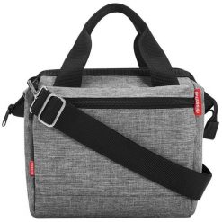 Torba na kierownicę ROOMY, skręcana, srebrna. Szare torby na ramię KLICKFIX, bez wzorów, na ramię, bez dodatków. Za 379.00 zł.