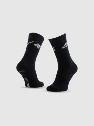 4F Skarpetki długie (2-pack) męskie 4F x Robert Lewandowski - czarne 43-46. Czarne skarpetki sportowe 4F, bez wzorów, z bawełny. Za 59.99 zł.
