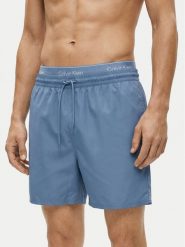 Calvin Klein Swimwear Szorty kąpielowe LV00N61023 Niebieski Regular Fit. Niebieskie kąpielówki Calvin Klein Swimwear, l, bez wzorów, z syntetyku. Za 289.99 zł.