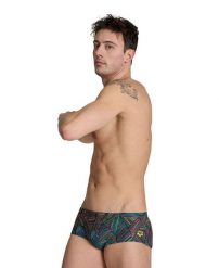 Kąpielówki męskie spodenki kąpielowe treningowe basen Arena Low Waist. Zielone krótkie spodenki sportowe Arena, m, bez wzorów, z materiału. Za 101.98 zł.