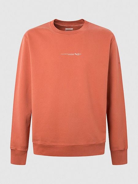 Pepe Jeans Bluza w kolorze pomarańczowym rozmiar: XL. Pomarańczowe bluzy Pepe Jeans, xl, bez wzorów, z bawełny, bez kaptura. Za 174.95 zł.