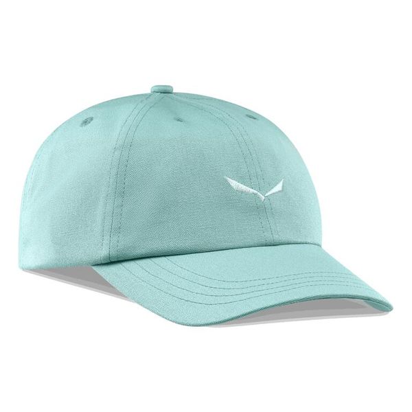 Czapka z daszkiem z logo Salewa Eagle. Niebieskie czapki z daszkiem Salewa, bez wzorów, z bawełny. Za 134.99 zł.