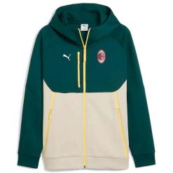 Bluza Puma Acm Pumatech Fz Hoodie Dorośli. Fioletowe bluzy z kapturem Puma, m, bez wzorów, z bawełny, z kapturem. Za 450.99 zł.