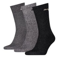 Skarpetki Puma Sports Crew (x3). Szare skarpetki sportowe Puma, bez wzorów, z bawełny. Za 47.99 zł.