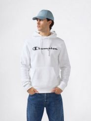 Champion Bluza w kolorze białym rozmiar: XXL. Białe bluzy Champion, xxl, bez wzorów, z bawełny, z kapturem. Za 118.28 zł.