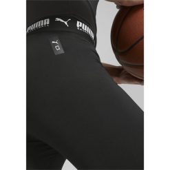 Męskie spodenki do koszykówki Hoops Team PUMA Black. Czarne szorty Puma, m, bez wzorów. Za 222.50 zł.
