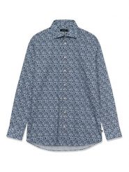 Matinique Koszula - Regular fit - w kolorze niebieskim rozmiar: 38. Niebieskie koszule Matinique, bez wzorów, z bawełny, bez kołnierzyka, bez ramiączek. Za 173.99 zł.