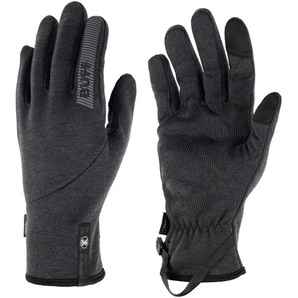 Rękawiczki Tech Fleece TF. Czarne rękawiczki Buff, bez wzorów, z elastanu. Za 163.99 zł.