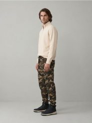 Spodnie cargo jogger - wielobarwny. Joggery i bojówki Sinsay, bez wzorów. Za 59.99 zł.