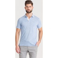POLO IWANKO Joop! Collection. Niebieskie koszulki polo sportowe Joop! Collection, l, bez wzorów, z bawełny, bez kołnierzyka, bez ramiączek. Za 258.30 zł.