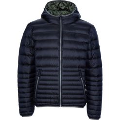 Kurtka puchowa w kolorze granatowym. Niebieskie kurtki CMP Men, m, bez wzorów, z materiału, bez kaptura. W wyprzedaży za 307.95 zł.