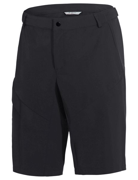 Spodenki rowerowe z wkładką M Tamaro Shorts III. Czarne spodenki rowerowe Vaude, m, bez wzorów, z materiału, rowerowe. Za 469.00 zł.