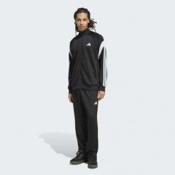 Dres męski ADIDAS. Komplety dresowe Adidas, m, bez wzorów, z dresówki, bez ramiączek. Za 349.99 zł.