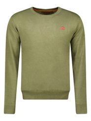 Geographical Norway Sweter w kolorze khaki rozmiar: 3XL. Brązowe swetry nierozpinane Geographical Norway, xl, bez wzorów, bez kołnierzyka, bez ramiączek. Za 105.63 zł.