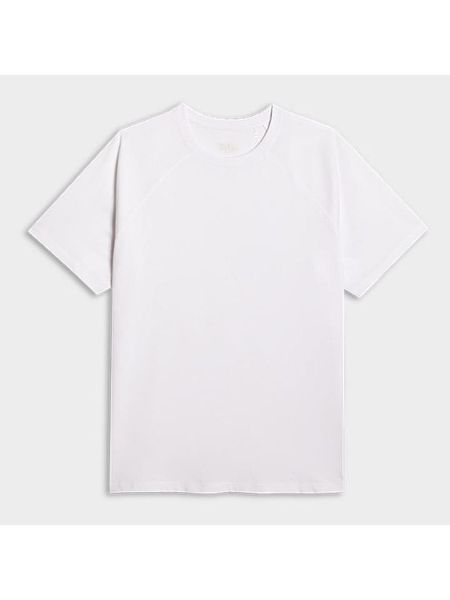 4F Koszulka w kolorze białym rozmiar: S. Białe bezrękawniki 4F, s, bez wzorów, z bawełny, bez kołnierzyka, bez ramiączek. Za 43.57 zł.