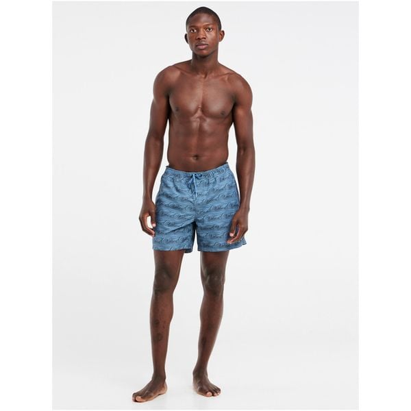 Spodenki męskie Protest PRTTERTON beachshort. Niebieskie odzież kąpielowa Protest, m, bez wzorów, sportowe. W wyprzedaży za 123.49 zł.
