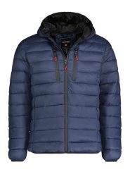 ANAPURNA Kurtka pikowana "Alaricana" w kolorze granatowym rozmiar: 3XL. Niebieskie kurtki ANAPURNA, xl, z aplikacjami, bez kaptura. Za 141.52 zł.