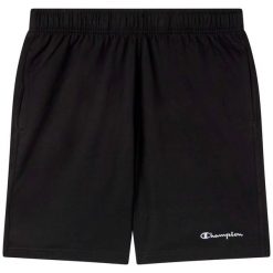 Szorty Bermudy Champion Dorosłych. Czarne krótkie spodenki sportowe Champion, s, bez wzorów, z bawełny. Za 194.99 zł.