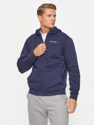 Kappa Bluza Feffo 341Q6QW Granatowy Regular Fit. Niebieskie bluzy Kappa, m, bez wzorów, bez kaptura. Za 69.99 zł.