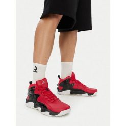 Buty do koszykówki SHAQ. Czerwone buty do koszykówki Shaq, bez zapięcia, do koszykówki. Za 349.99 zł.