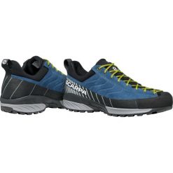 Buty podejściowe męskie turystyczne niskie Scarpa Mescalito. Szare buty trekkingowe Scarpa, bez wzorów, bez zapięcia, wspinaczkowe. Za 769.99 zł.