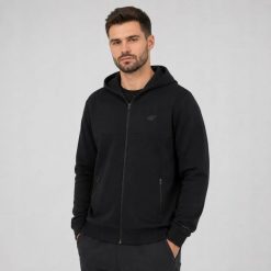 BLUZA MĘSKA 4F DRESOWA ROZPINANA Z KAPTUREM 3XL M1537 KOLOR WIELO KOLOROWY. Bluzy z kapturem 4F, l, bez wzorów, z bawełny, z kapturem. Za 199.99 zł.