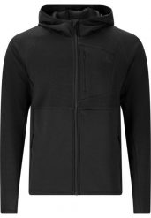Bluza trekkingowa męska Whistler Langley Power Stretch. Czarne bluzy z kapturem WHISTLER, l, bez wzorów, z elastanu, z kapturem. Za 201.99 zł.