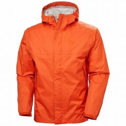 Kurtka przeciwdeszczowa męska Helly Hansen Loke Jacket. Brązowe kurtki Helly Hansen, m, bez wzorów, bez kaptura. Za 356.99 zł.
