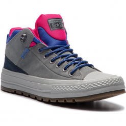 Trampki CONVERSE - Ctas Street Boot Hi 162361C Mason/Obsidian/Pink Pop. Szare trampki marki Converse. W wyprzedaży za 299.00 zł.