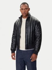 Armani Exchange Kurtka z imitacji skóry XM001124 AF16647 UC001 Czarny Regular Fit. Czarne kurtki Armani Exchange, m, bez wzorów, ze skóry, bez kaptura. Za 1,219.00 zł.