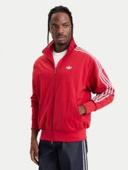 Adidas Bluza Firebird Drop Needle Track Top KE4126 Czerwony Regular Fit. Czerwone bluzy Adidas, l, bez wzorów, z syntetyku, bez kaptura. Za 296.99 zł.