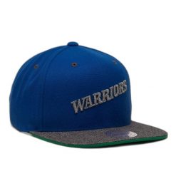 Czapka Golden State Warriors hwc melange patch. Niebieskie czapki z daszkiem Mitchell & Ness, bez wzorów. Za 205.00 zł.