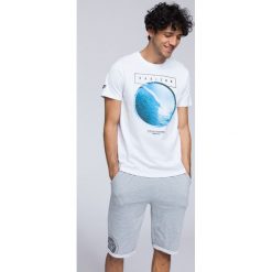 T-shirt męski TSM293 - biały. T-shirty marki 4F. W wyprzedaży za 39.99 zł.