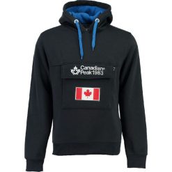 Bluza "Gadreak" w kolorze granatowym. Bluzy z kapturem marki Canadian Peak, m, z haftami, z kapturem. W wyprzedaży za 121.95 zł.