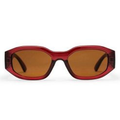 Okulary CHPO Brooklyn Red. Czerwone okulary przeciwsłoneczne CHPO BRAND. Za 177.62 zł.