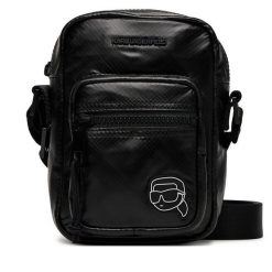 Saszetka KARL LAGERFELD. Czarne saszetki i nerki KARL LAGERFELD, bez wzorów. Za 559.99 zł.