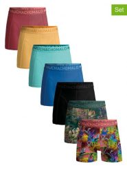 Muchachomalo Bokserki (7 par) w różnych kolorach rozmiar: S. Bokserki MUCHACHOMALO, s, bez wzorów. Za 205.93 zł.