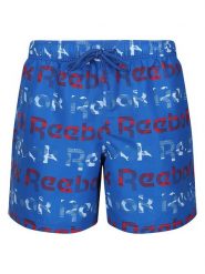 Reebok Szorty kąpielowe "Taco" w kolorze niebieskim rozmiar: L. Niebieskie krótkie spodenki sportowe Reebok, l, bez wzorów. Za 69.75 zł.