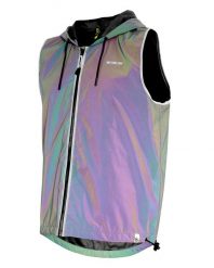 Wowow Lumeo Jacket Rainbow odblaskowa kurtka z kapturem XL fluo magenta pink. Czerwone kurtki WOWOW, xl, bez wzorów, z kapturem. Za 319.49 zł.